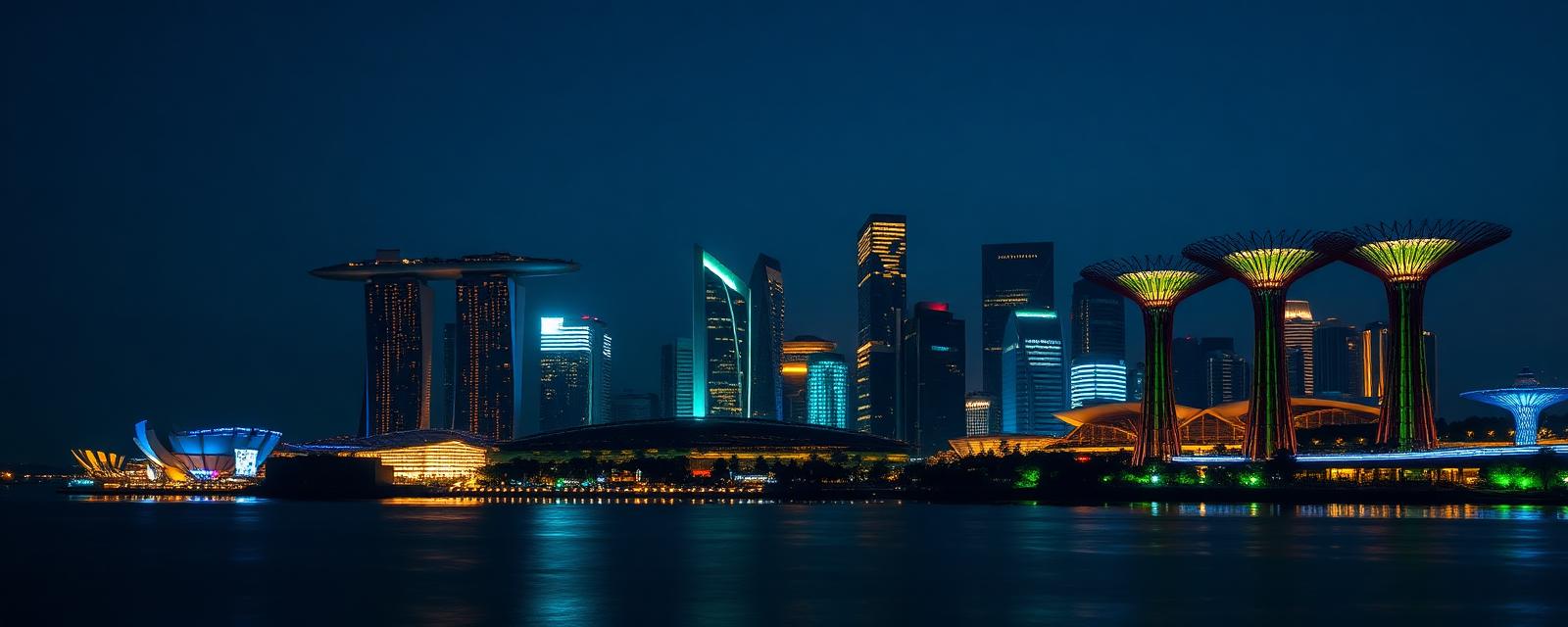 Singapore business district